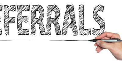 To get referrals, give referrals